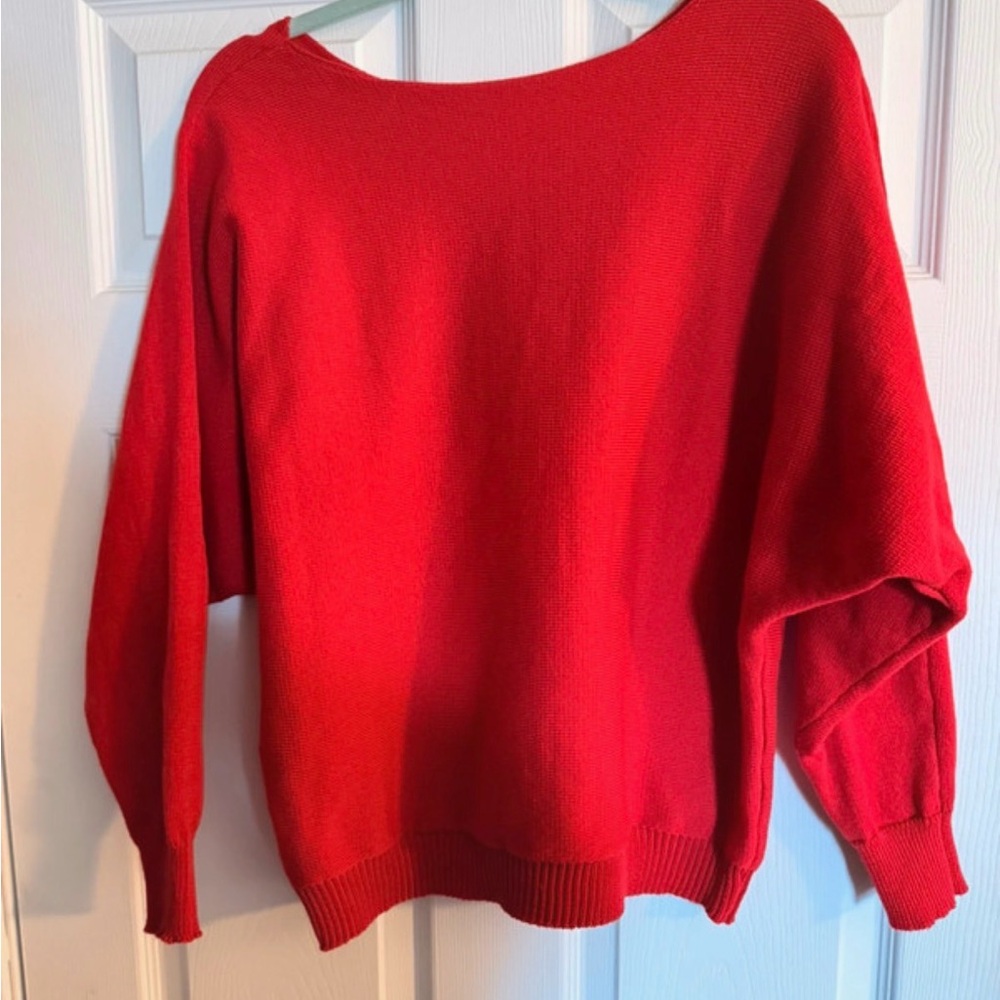 Red Women’s Crewneck Sweater